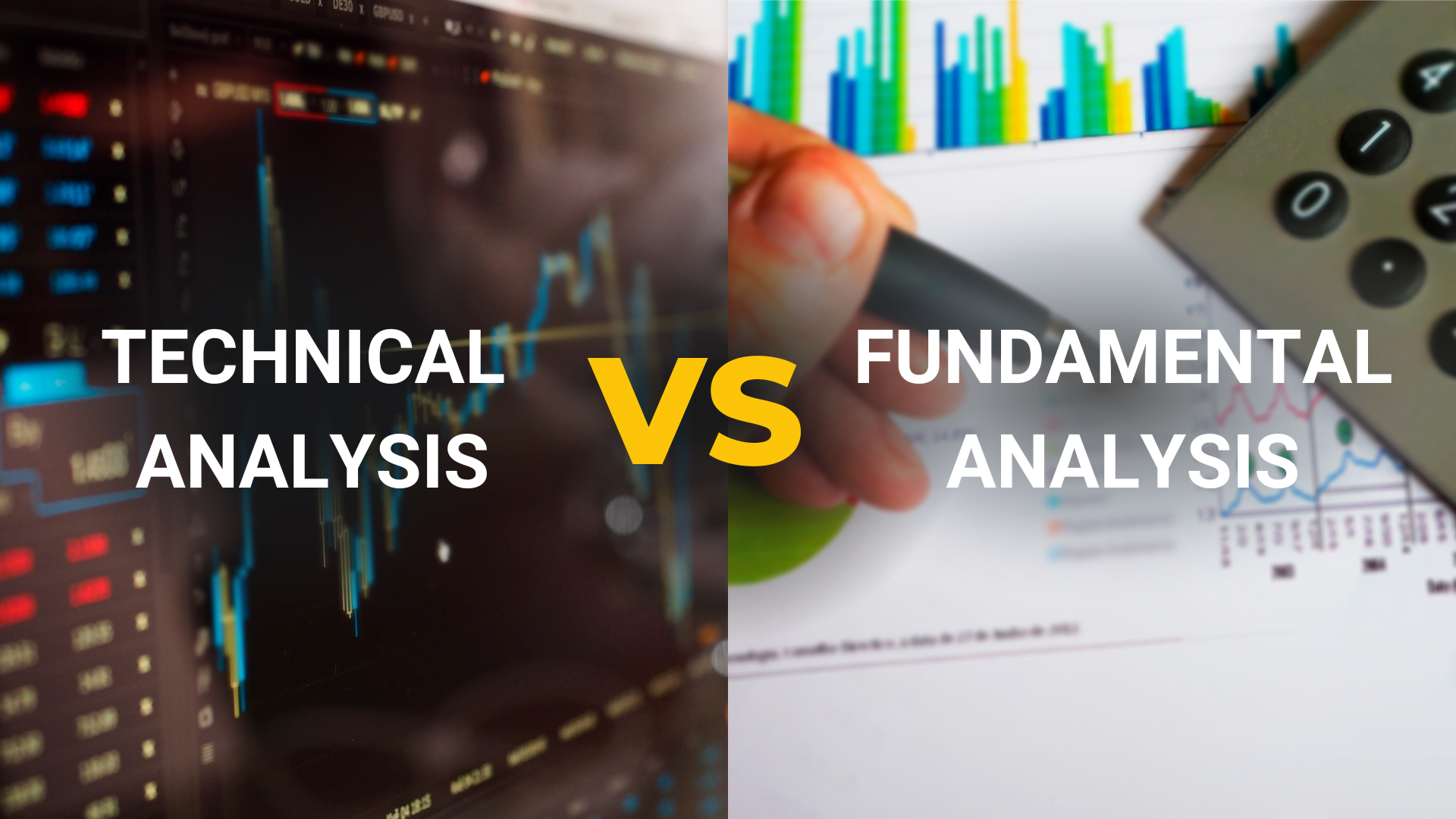 Technical Analysis vs Fundamental Analysis - What's the difference?